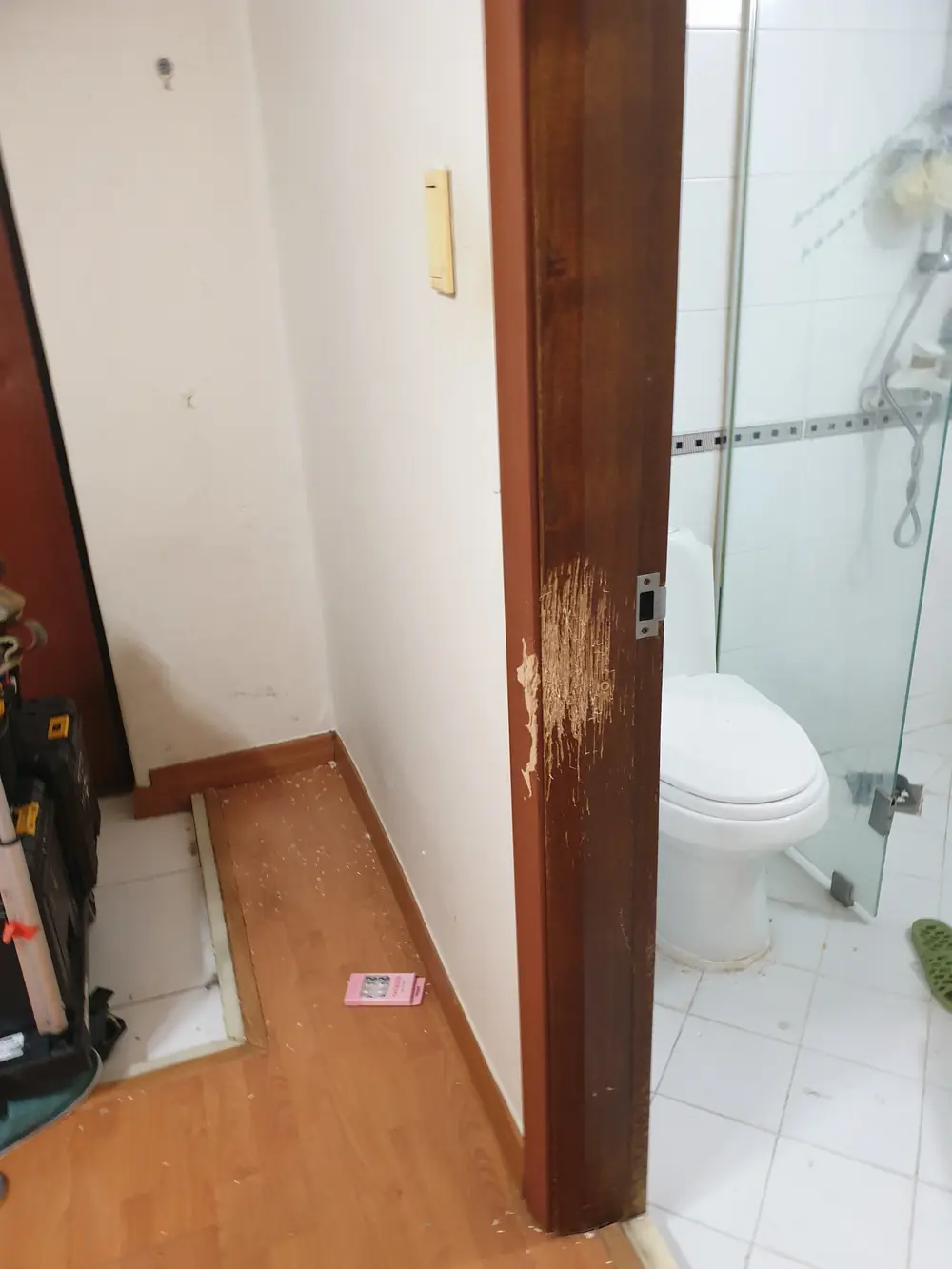 일산 문짝필름시공 시공 사례 — 부천 문짝필름시공